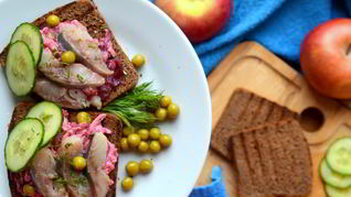 Рецепт закуски из селедки