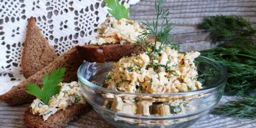 Как приготовить пашета-закуску раковые шейки