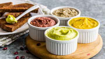 Рецепт Ассорти постных паштетов