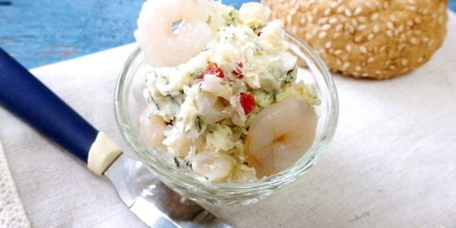 Рецепт креветочного паштета