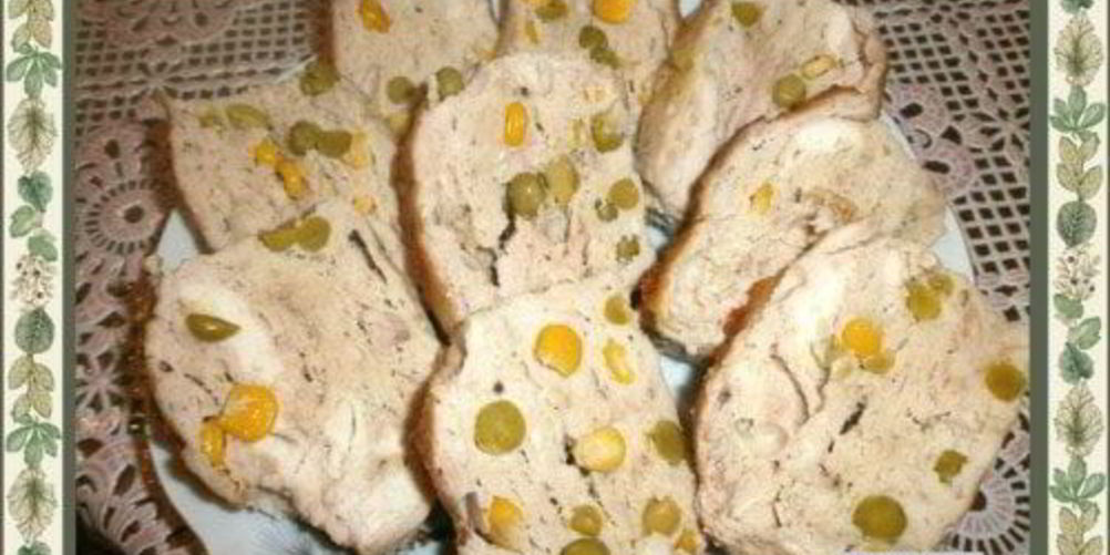 Как приготовить куриный паштет конфетти