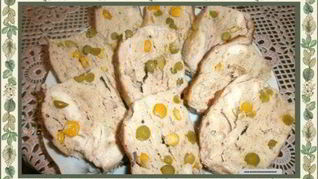 Рецепт Куриного паштета Конфетти