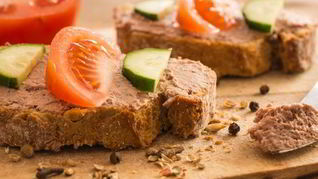 Рецепт Куриного паштета в хрустящем песочном тесте