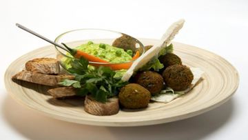 Рецепт Паштета и фалафель из зеленого горошка