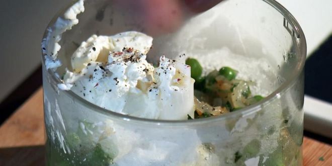 Рецепт паштета и фалафель из зеленого горошка