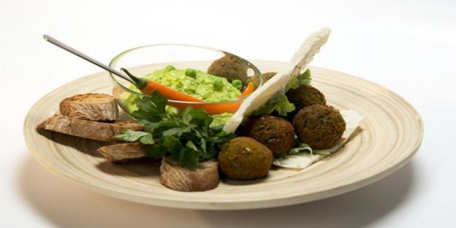 Рецепт паштета и фалафель из зеленого горошка