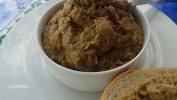 Рецепт Паштета из чечевицы с грибами