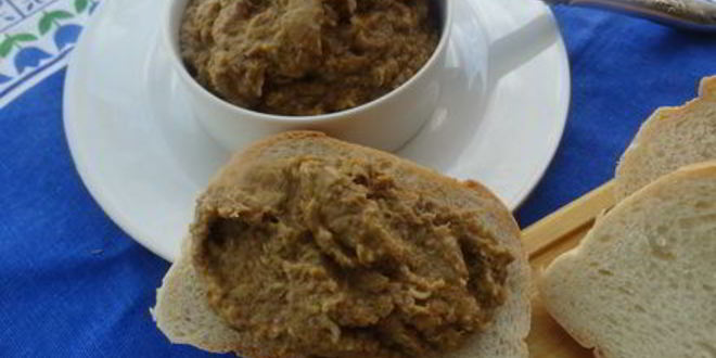 Рецепт паштета из чечевицы с грибами