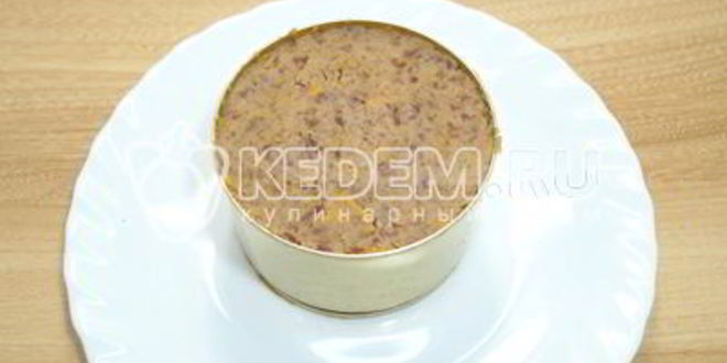 Рецепт паштета из фасоли