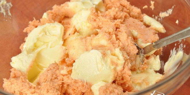 Рецепт паштета из форели с икрой праздничный