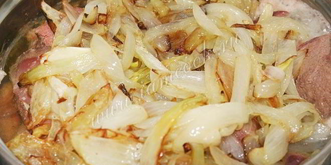 Рецепт паштета из говяжьей печени со сливочным маслом