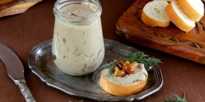 Рецепт паштета из говяжьей печени в мультиварке