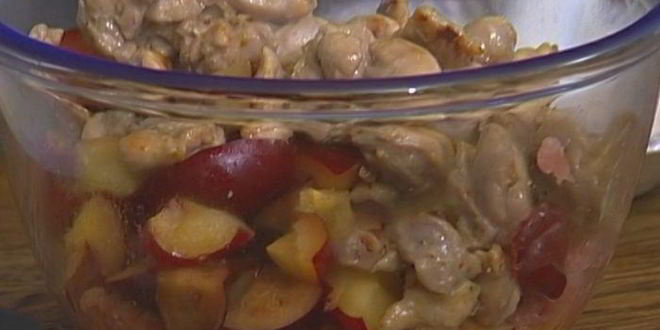 Рецепт паштета из кролика со сливами