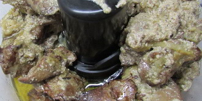 Рецепт паштета из куриной печени с коньяком и гранатовым желе