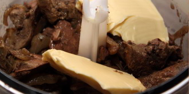 Рецепт паштета из куриной печени