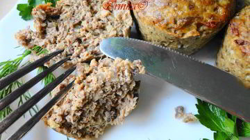 Рецепт Паштета из куриных субпродуктов во французском стиле