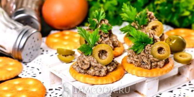 Рецепт паштета из оливок