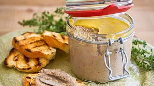 Рецепт Паштета из печени кролика