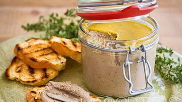 Рецепт Паштета из печени кролика