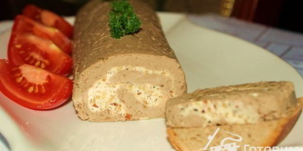 Как приготовить паштет из печени с маслом и орехами
