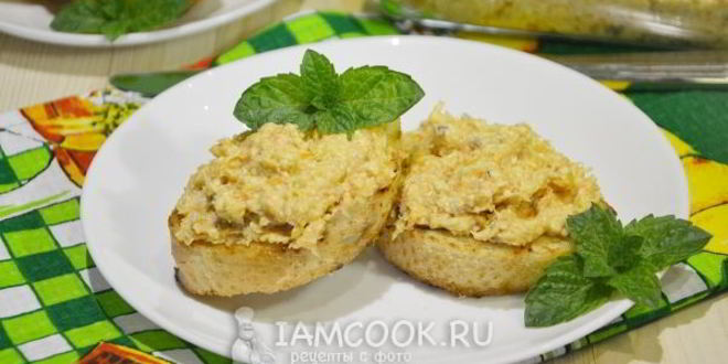 Рецепт паштета из сельди с морковью и плавленным сыром