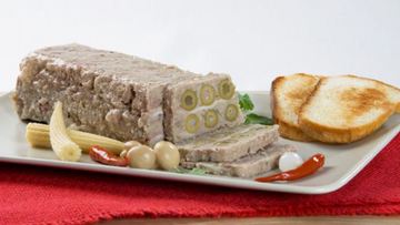 Рецепт Паштета из свинины с оливками