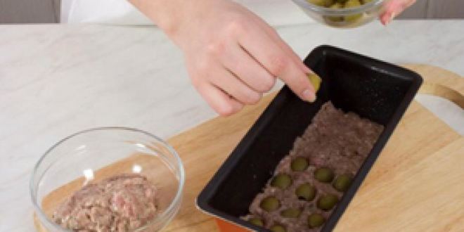 Рецепт паштета из свинины с оливками