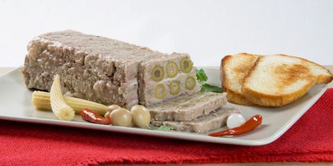 Рецепт паштета из свинины с оливками