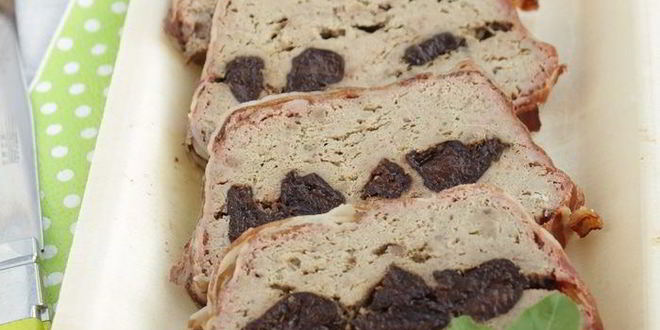 Рецепт паштета из свиной печени с черносливом