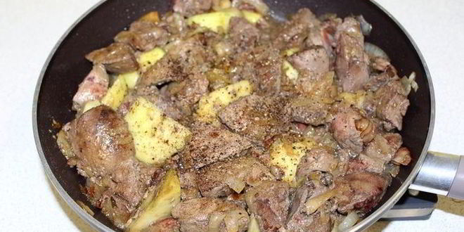 Рецепт паштета из свиной печени с яблочным желе