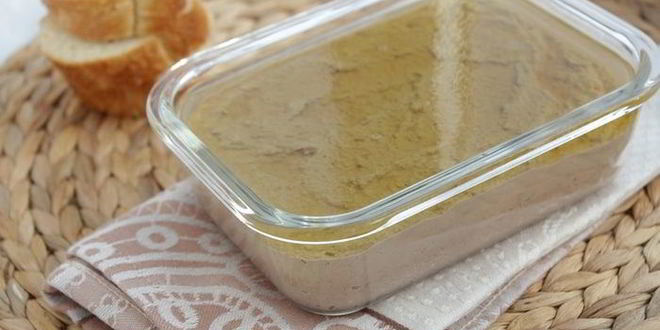 Рецепт паштета из свиной печени с яблочным желе