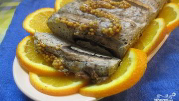 Рецепт Паштета из утки с апельсинами