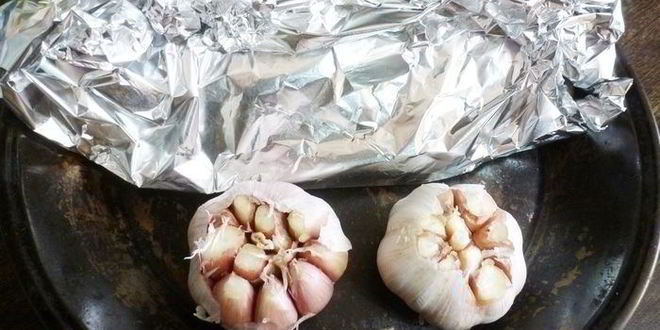 Рецепт паштета из запеченной скумбрии с чесноком