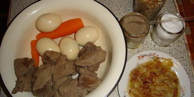 Рецепт паштета на завтрак