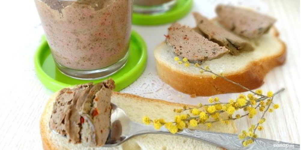 Как приготовить печеночный паштет из куриной печени