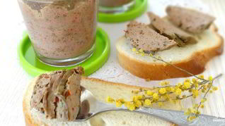 Рецепт Печеночного паштета из куриной печени