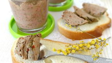 Рецепт Печеночного паштета из куриной печени