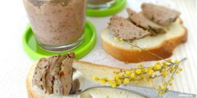 Рецепт печеночного паштета из куриной печени