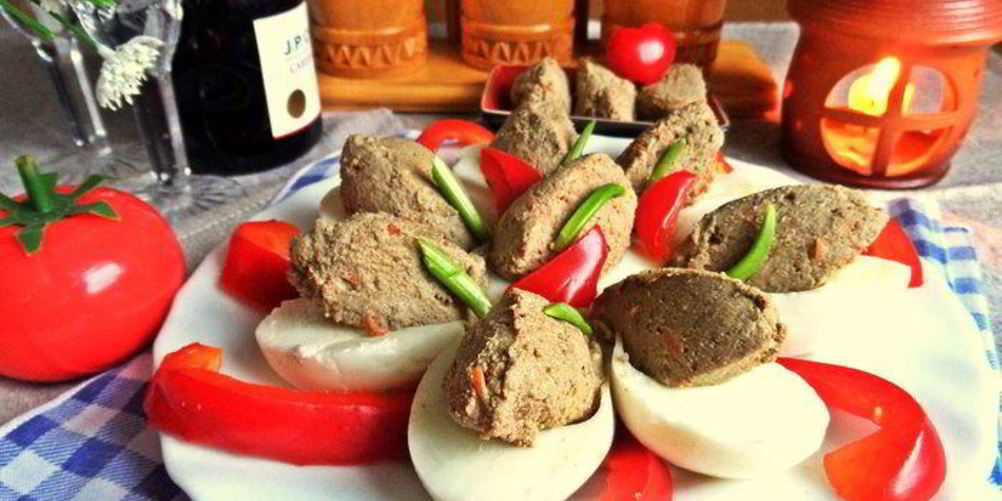 Как приготовить печеночный паштет яичный