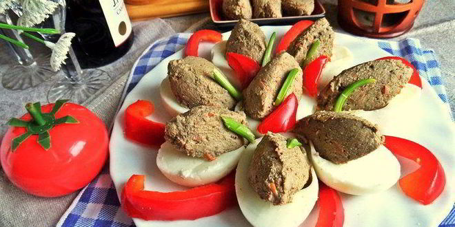 Рецепт печеночного паштета яичного