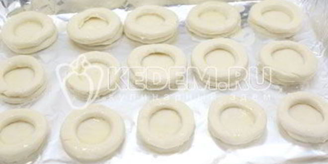 Рецепт праздничного паштета в волованах