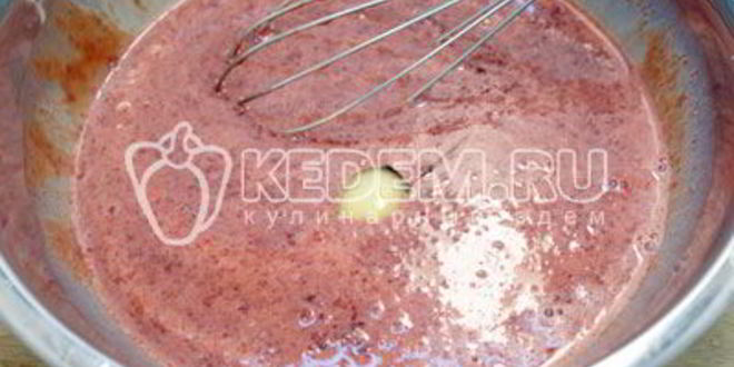 Рецепт блинного торта с печенью