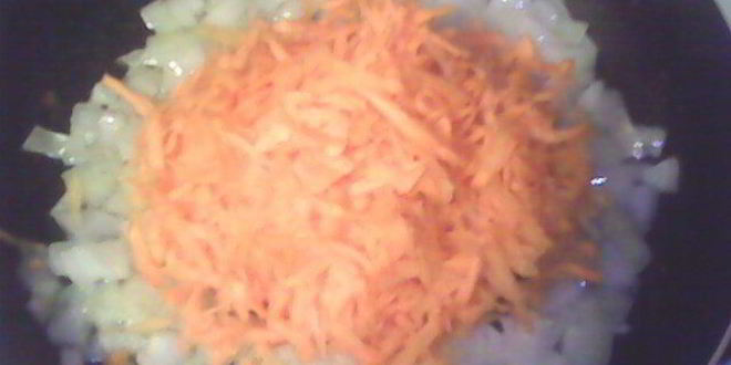 Рецепт печеночно-омлетного торт