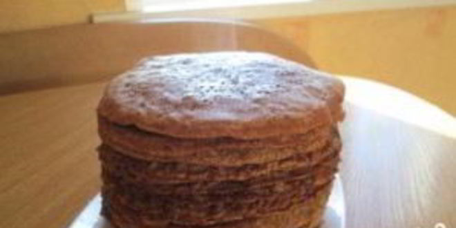 Рецепт печеночного торта из говяжьей печени