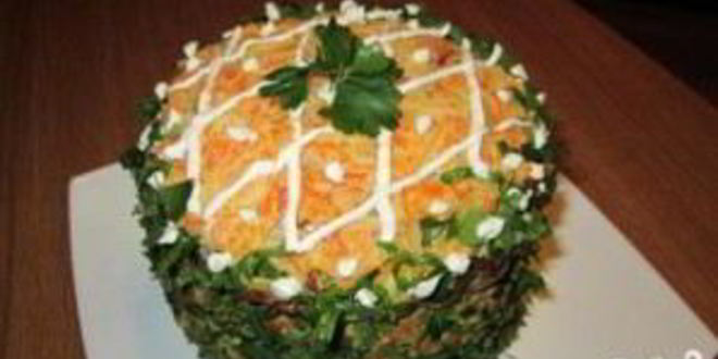 Рецепт печеночного торта из говяжьей печени