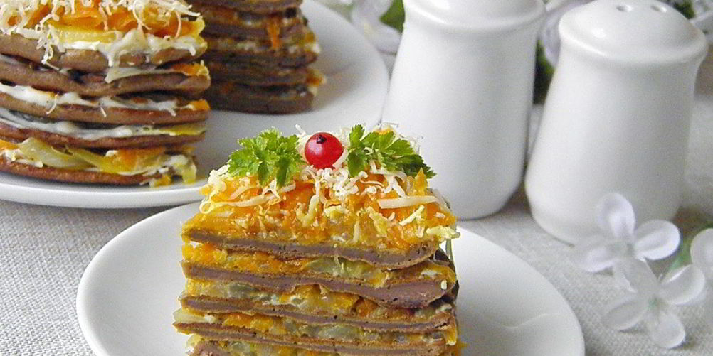 Как приготовить печеночный торт из куриной печени