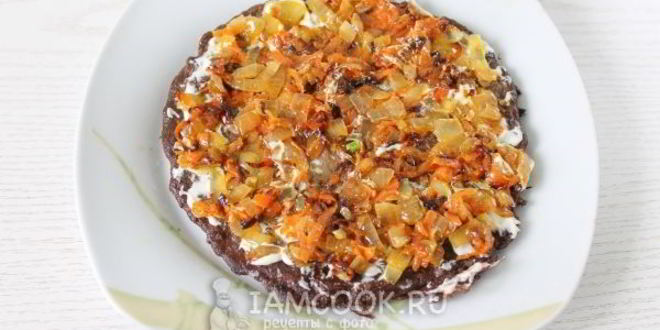 Рецепт печеночного торта из свиной печени