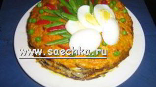 Рецепт Тортика из печенки