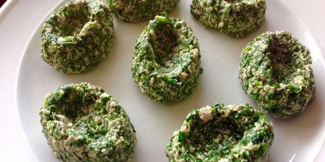 Рецепт пхалей из шпината