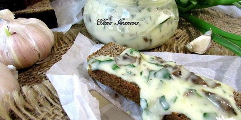 Как приготовить плавленный сыр с грибами и зеленью